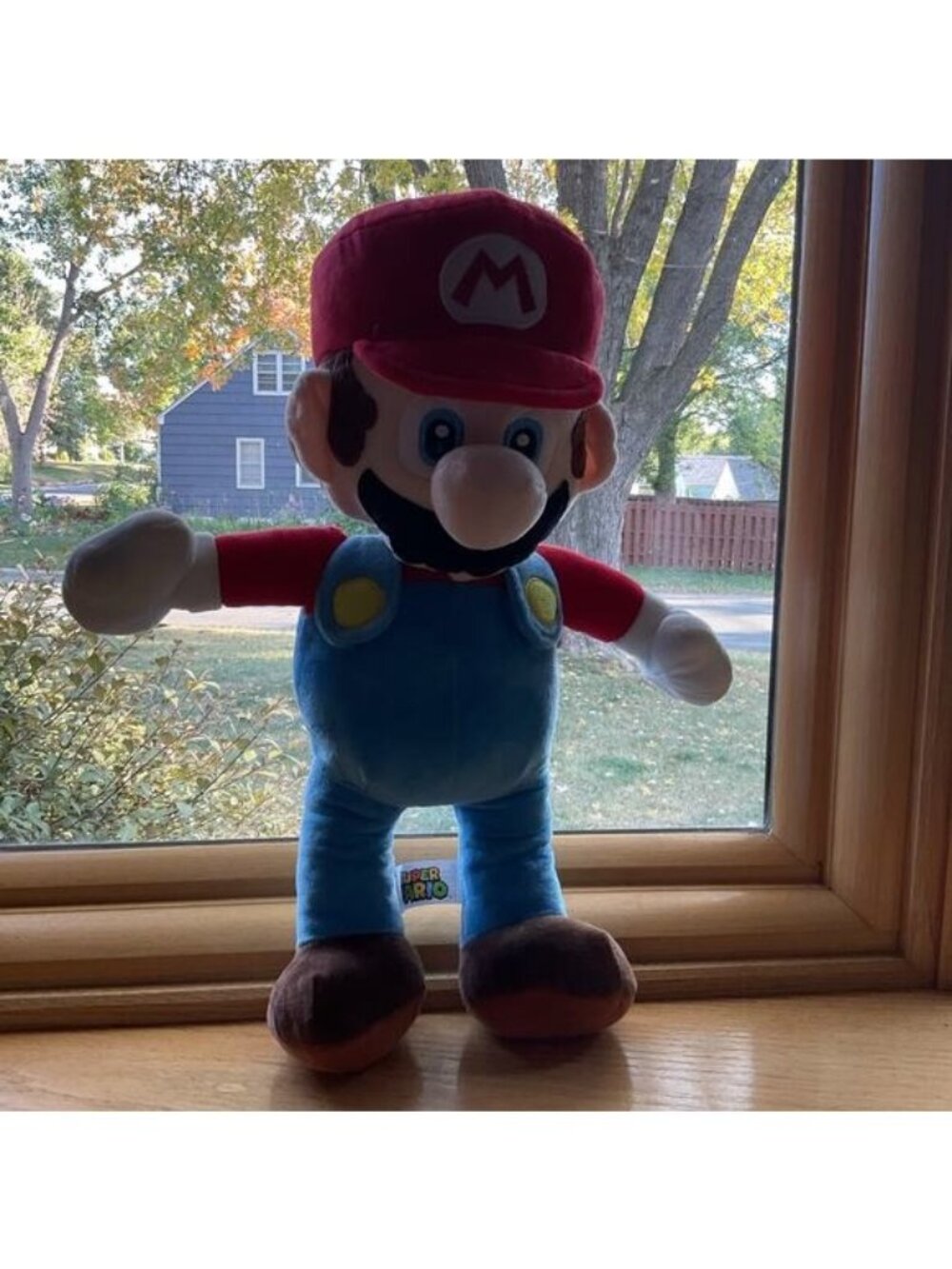 Super Mario Plush 18” Toy Nintendo Stuffed Animal Kid Room Decor Coquette